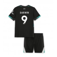 Liverpool Darwin Nunez #9 Bortaställ Barn 2024-25 Korta ärmar (+ Korta byxor)